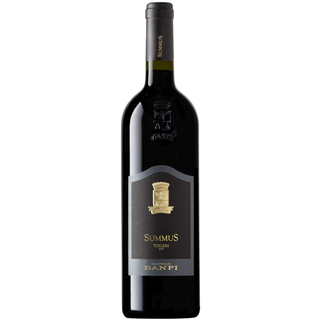 A photo of the wine bottle Banfi Summus 2019 Tuscan Blend.